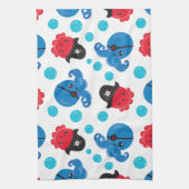 Linge De Cuisine Pirate Octopus, Motif de pieuvre, Animaux de mer (Vertical)