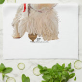 Linge De Cuisine Pirate Westie (Plié)