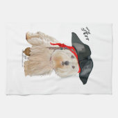 Linge De Cuisine Pirate Westie (Horizontal)