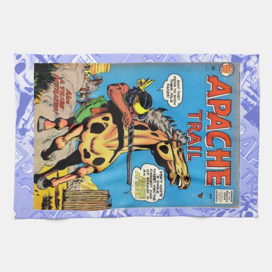 Linge De Cuisine Piste Apache #1 (Horizontal)