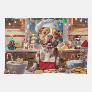 Linge De Cuisine Pit Bull - Fête de Noël