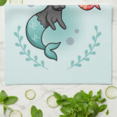 Linge De Cuisine Pitbull de sirène (Plié)