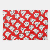 Linge De Cuisine "Pittie Pittie svp !" Motif d'illustration de (Horizontal)