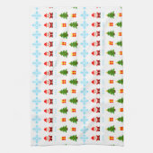 Linge De Cuisine Pixel Art Christmas (Vertical)