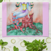 Linge De Cuisine Pixie Imaginaire Fairy Thunder_Cove (Plié)