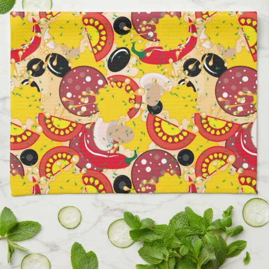 Linge De Cuisine Pizza (Plié)