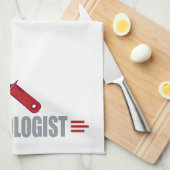 Linge De Cuisine Pizza drôle (Quart Plié)