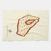 Linge De Cuisine Pizza Geste de la Main Fraise-Kiwi (Horizontal)