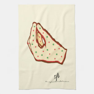 Linge De Cuisine Pizza Geste de la Main Fraise-Kiwi