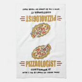 Linge De Cuisine Pizza personnalisée (Vertical)