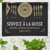 Linge De Cuisine Placement de vaisselle de table formelle approprié (Plié)