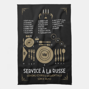 Linge De Cuisine Placement de vaisselle de table formelle approprié