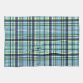 Linge De Cuisine Places vertes Bleues Pays (Horizontal)