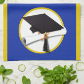 Linge De Cuisine Plafond de diplôme avec diplôme - Arrière - plan b (Plié)