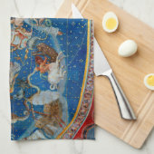 Linge De Cuisine Plafond de la Sala Bologna, Carte Céleste (Quart Plié)