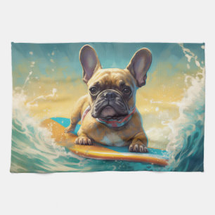 Linge De Cuisine Plage de Bulldog
