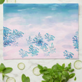 Linge De Cuisine Plage de la mer bleue (Plié)