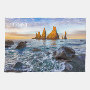Linge De Cuisine Plage de Reynisfjara, Islande