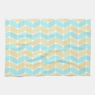 Linge De Cuisine Plage de sable vintage diagonale