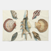 Linge De Cuisine Plage de Shell soignée (Horizontal)