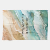 Linge De Cuisine Plage Océan (Horizontal)