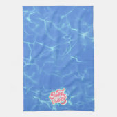Linge De Cuisine Plage/piscine Good Vibes (Vertical)