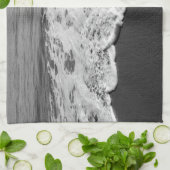 Linge De Cuisine Plage/Sable/Vagues (Plié)