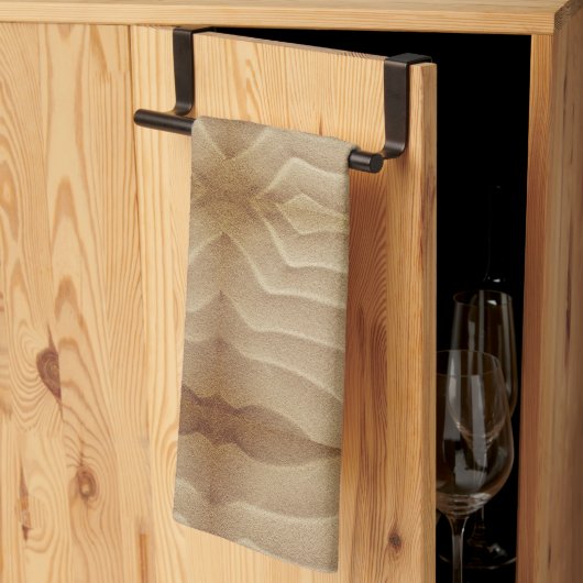 Linge De Cuisine Plages de sable (Pliage en tiers)
