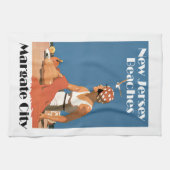 Linge De Cuisine Plages du New Jersey ~ Margate City (Horizontal)