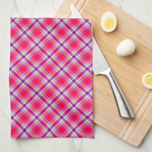 Linge De Cuisine Plaid (Quart Plié)