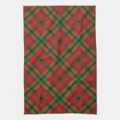 Linge De Cuisine Plaid de tartan rouge vert rustique de vacances de (Vertical)
