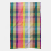 Linge De Cuisine Plaid écossais abstrait (Vertical)