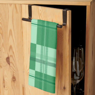 Linge De Cuisine Plaid esthétique jaune menthe vibrant
