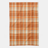 Linge De Cuisine Plaid orange (Vertical)
