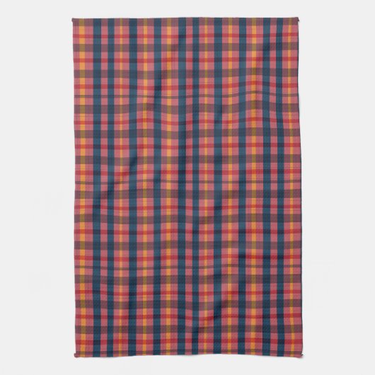 Linge De Cuisine Plaid Pattern Kitchen Towel (Vertical)