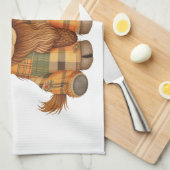 Linge De Cuisine Plaid & Precious Pals (Quart Plié)