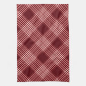 Linge De Cuisine Plaid Rouge Et Blanc (Vertical)