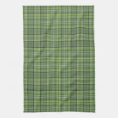Linge De Cuisine Plaid vert (Vertical)