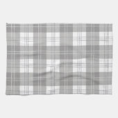 Linge De Cuisine Plaide Buffalo noir et blanc (Horizontal)