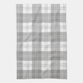 Linge De Cuisine Plaide Buffalo noir et blanc (Vertical)
