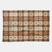 Linge De Cuisine Plaids de citrouille d'automne (Horizontal)