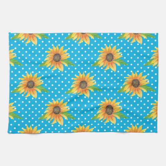 Linge De Cuisine Plaine de tournesol (Horizontal)