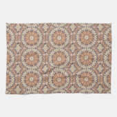 Linge De Cuisine Plaisir orange et blanc (Horizontal)