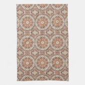 Linge De Cuisine Plaisir orange et blanc (Vertical)