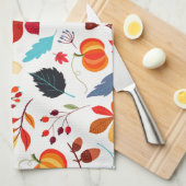Linge De Cuisine Plaisirs automnaux (Quart Plié)