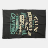 Linge De Cuisine Plan de retraite de camping (Horizontal)