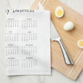 Linge De Cuisine Plan your year in style with this 2026 calendar (Quart Plié)
