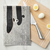 Linge De Cuisine planche à roulettes serrée (Quart Plié)