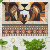 Linge De Cuisine Planche de lion (Plié)