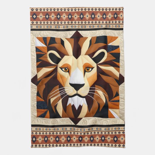 Linge De Cuisine Planche de lion (Vertical)